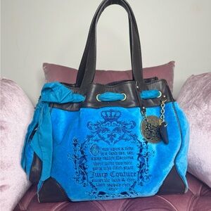JUICY COUTURE BLUEBERRY DAYDREAMER BAG